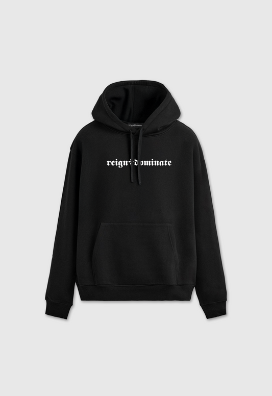 𝖗𝖊𝖎𝖌𝖓♰𝖉𝖔𝖒𝖎𝖓𝖆𝖙𝖊 - IRON REIGN HOODIE