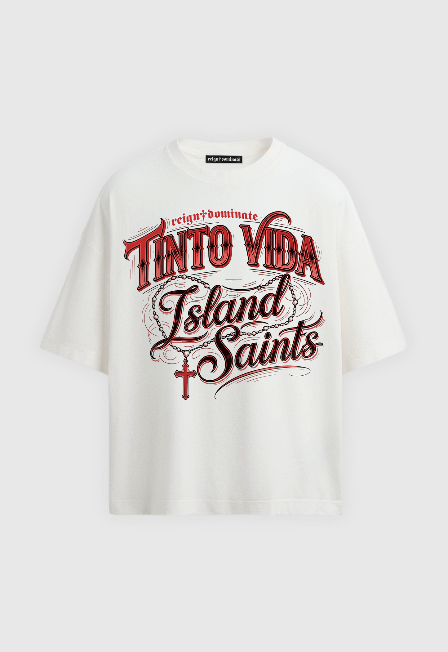 TINTO VIDA - ISLAND SAINTS - BOXY FIT TSHIRT