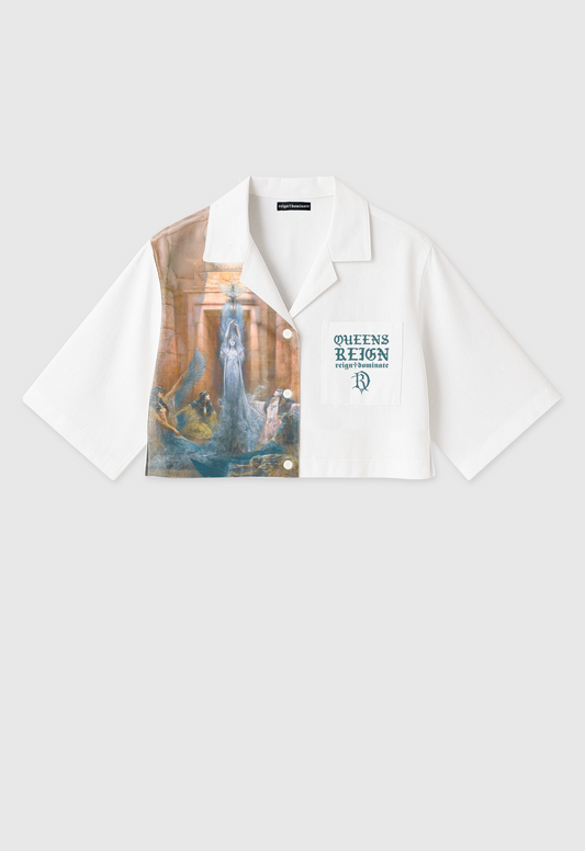 𝖗𝖊𝖎𝖌𝖓♰𝖉𝖔𝖒𝖎𝖓𝖆𝖙𝖊 - DEUSA NEITH - CROP SHIRT