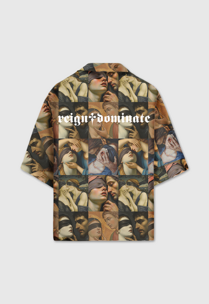 𝖗𝖊𝖎𝖌𝖓♰𝖉𝖔𝖒𝖎𝖓𝖆𝖙𝖊 - THE LOVER'S OATH - RELAXED FIT SHIRT