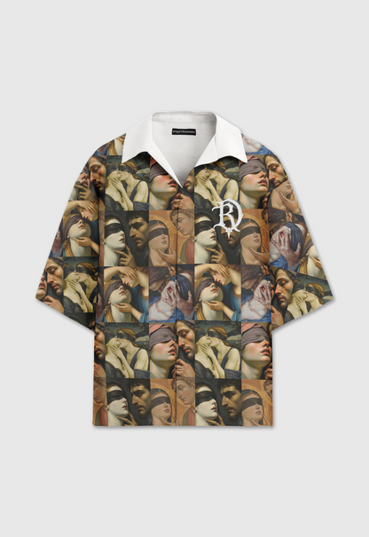 𝖗𝖊𝖎𝖌𝖓♰𝖉𝖔𝖒𝖎𝖓𝖆𝖙𝖊 - THE LOVER'S OATH - RELAXED FIT SHIRT