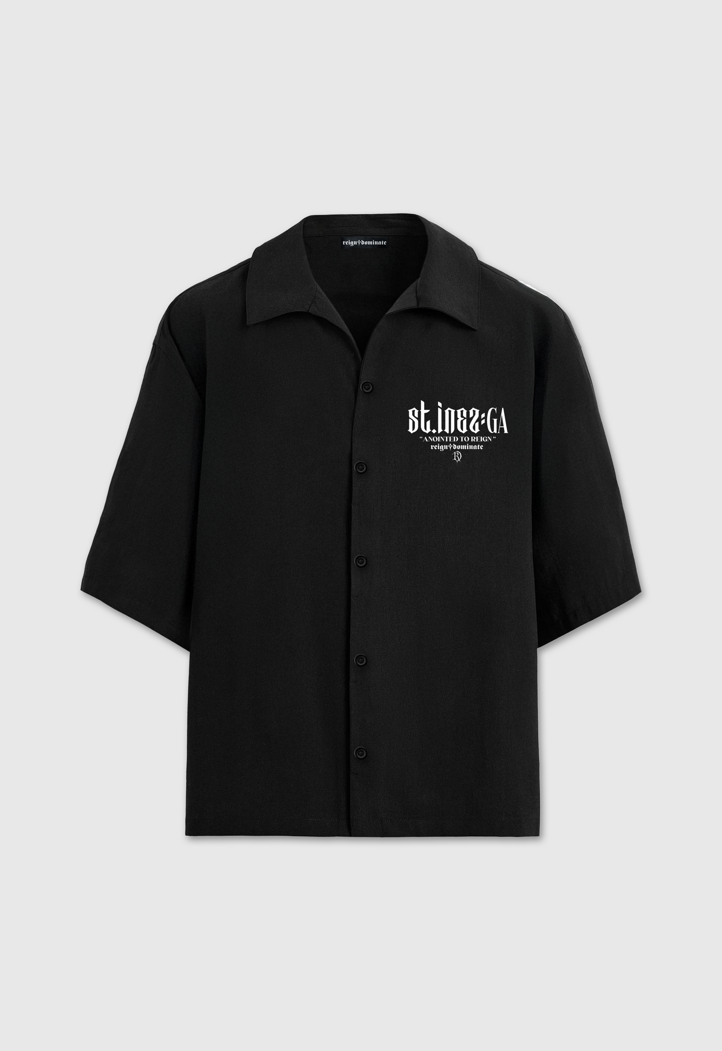𝖗𝖊𝖎𝖌𝖓♰𝖉𝖔𝖒𝖎𝖓𝖆𝖙𝖊 - ST.INEZ:GA RELAXED FIT SHIRT