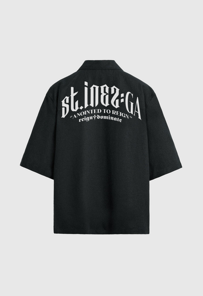 𝖗𝖊𝖎𝖌𝖓♰𝖉𝖔𝖒𝖎𝖓𝖆𝖙𝖊 - ST.INEZ:GA LOBO LOOSE FIT SHIRT
