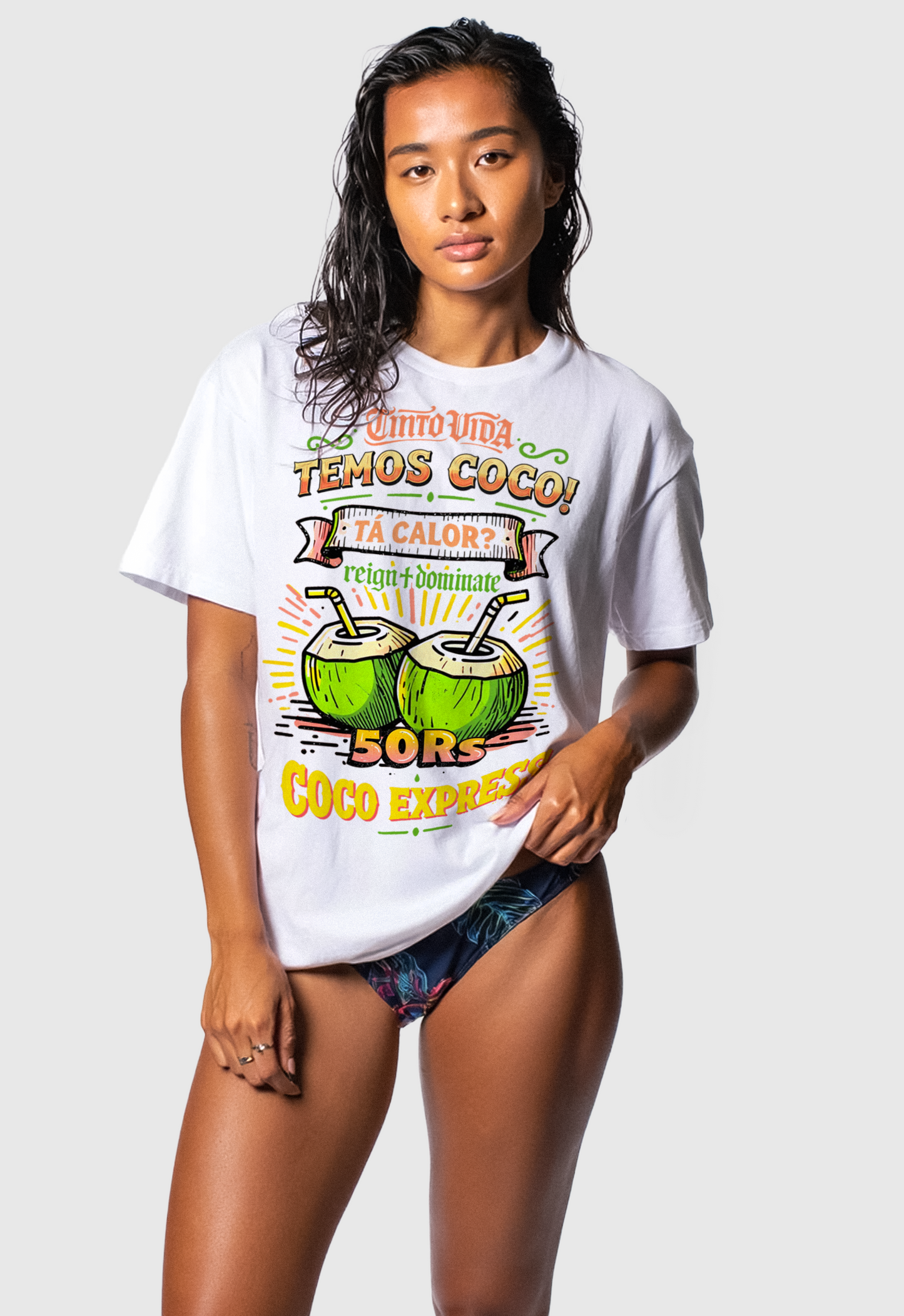 TINTO VIDA - COCO EXPRESS - SURF FIT TSHIRT