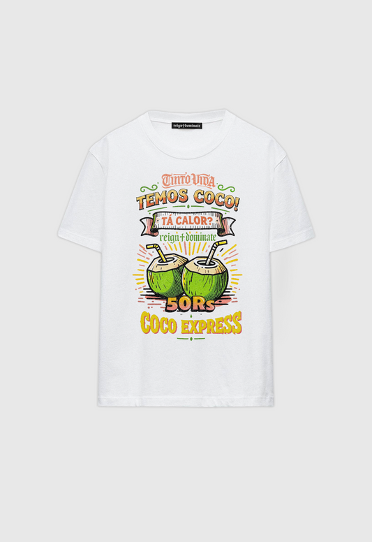 TINTO VIDA - COCO EXPRESS - SURF FIT TSHIRT