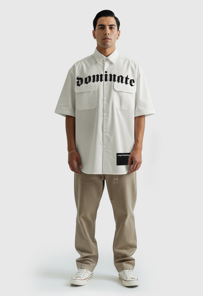 𝖗𝖊𝖎𝖌𝖓♰𝖉𝖔𝖒𝖎𝖓𝖆𝖙𝖊 - SOVEREIGN WHYTE SHIRT