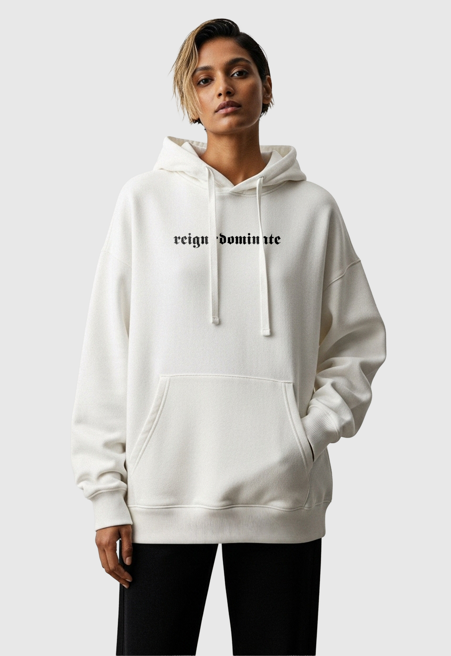 𝖗𝖊𝖎𝖌𝖓♰𝖉𝖔𝖒𝖎𝖓𝖆𝖙𝖊 - IRON REIGN HOODIE