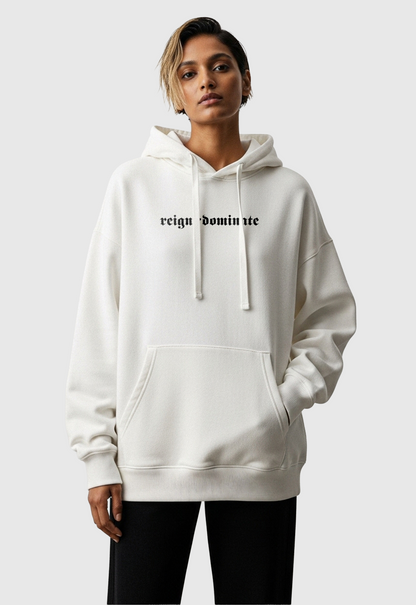 𝖗𝖊𝖎𝖌𝖓♰𝖉𝖔𝖒𝖎𝖓𝖆𝖙𝖊 - IRON REIGN HOODIE