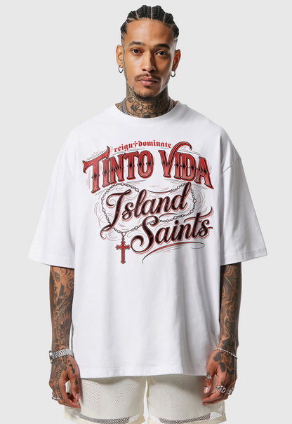 TINTO VIDA - ISLAND SAINTS - BOXY FIT TSHIRT