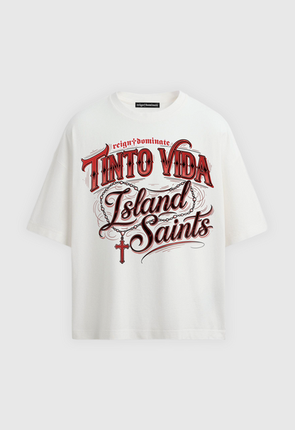 TINTO VIDA - ISLAND SAINTS - BOXY FIT TSHIRT
