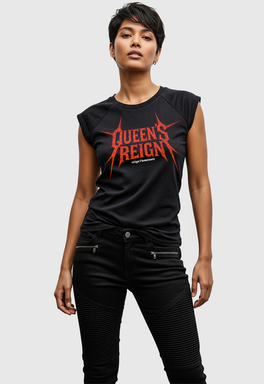 𝖗𝖊𝖎𝖌𝖓♰𝖉𝖔𝖒𝖎𝖓𝖆𝖙𝖊 - QUEENS REIGN GUERRERA TANK TOP