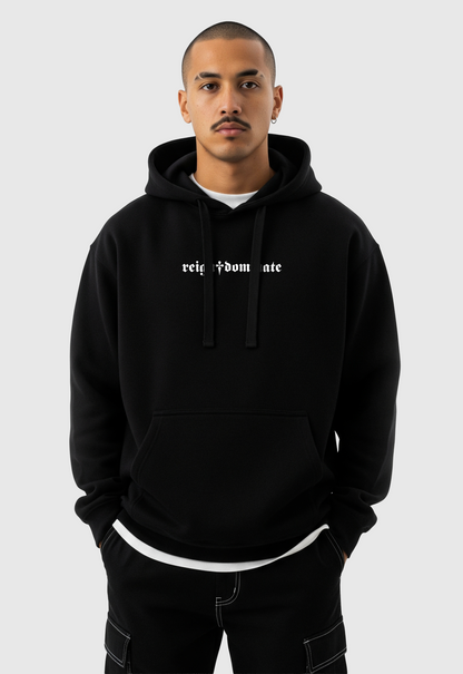 𝖗𝖊𝖎𝖌𝖓♰𝖉𝖔𝖒𝖎𝖓𝖆𝖙𝖊 - IRON REIGN HOODIE