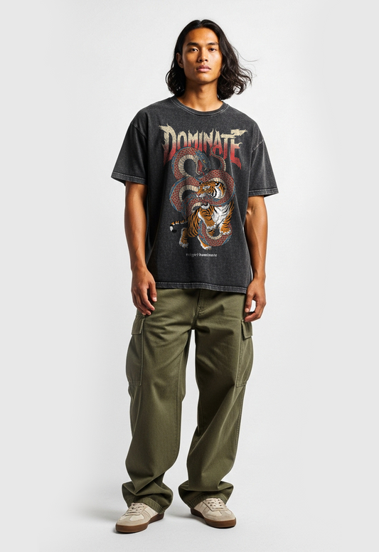 𝖗𝖊𝖎𝖌𝖓♰𝖉𝖔𝖒𝖎𝖓𝖆𝖙𝖊 - WAR BORN - WASHED TSHIRT